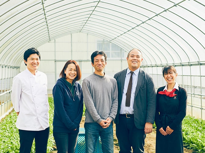 日本のすばらしい野菜農家さんを輝かせる。